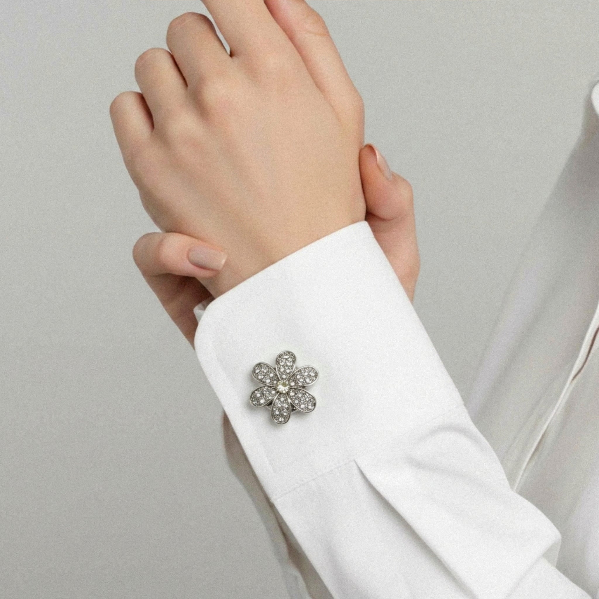 Adele | Set Camicia | 5 Bottoni Gioiello