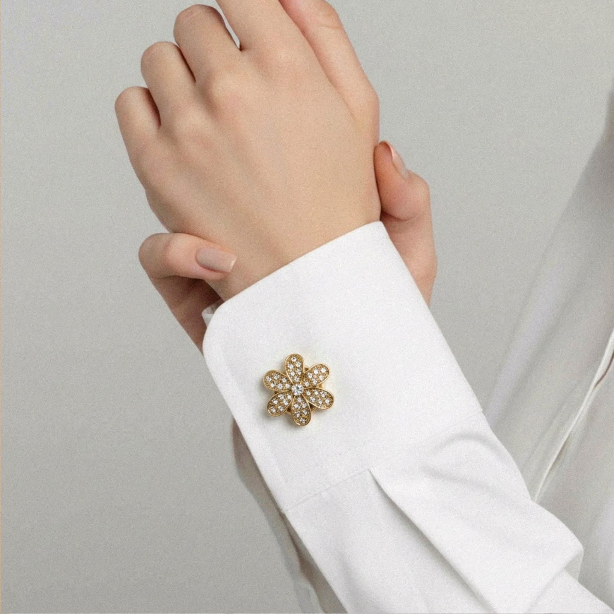 Adele | Set Polsini | 2 Bottoni Gioiello