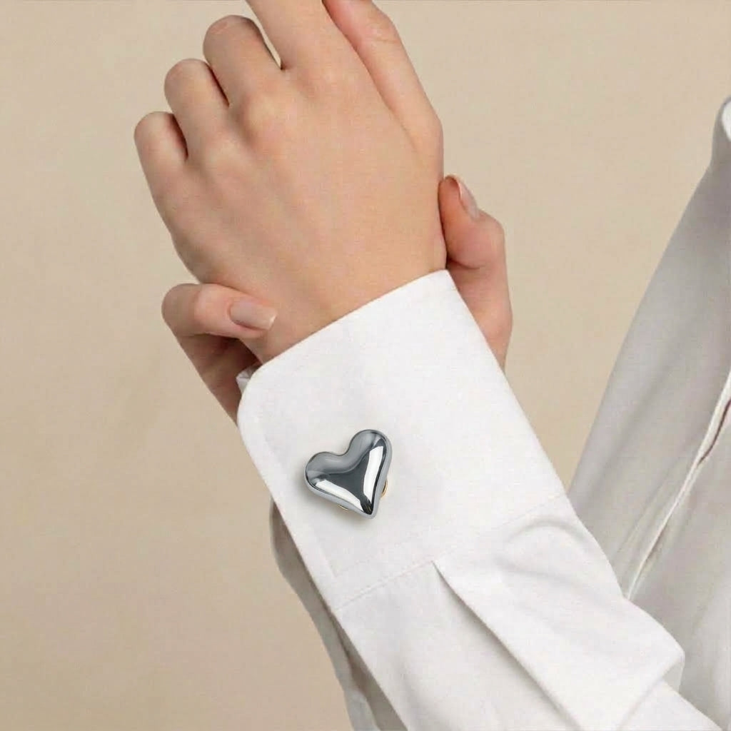Battito | Cuff Set | 2 Jeweled Buttons