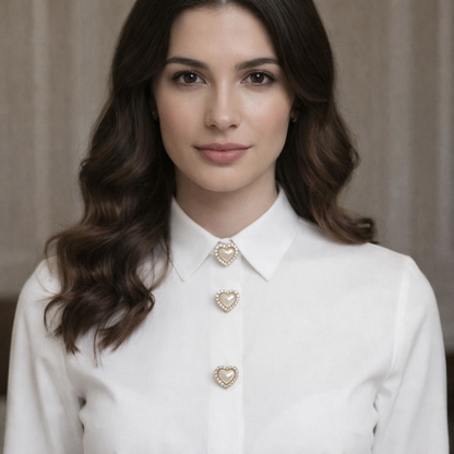 Giulietta | Set Camicia | 5 Bottoni Gioiello